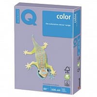 Бумага цветная IQ/MAESTRO COLOR  A4   80/500 тренд, бледно-лиловый (LA12) фото